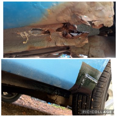 Car Welding M.O.T failure Car Welding Seal