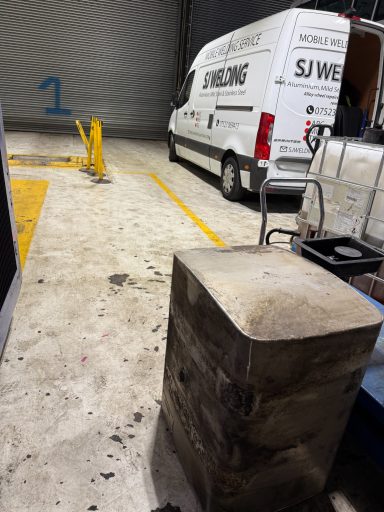 SJ Welding Bus Repairs Aluminium fuel tank repair