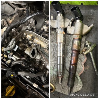 Fuel injector removal service Fuel injector